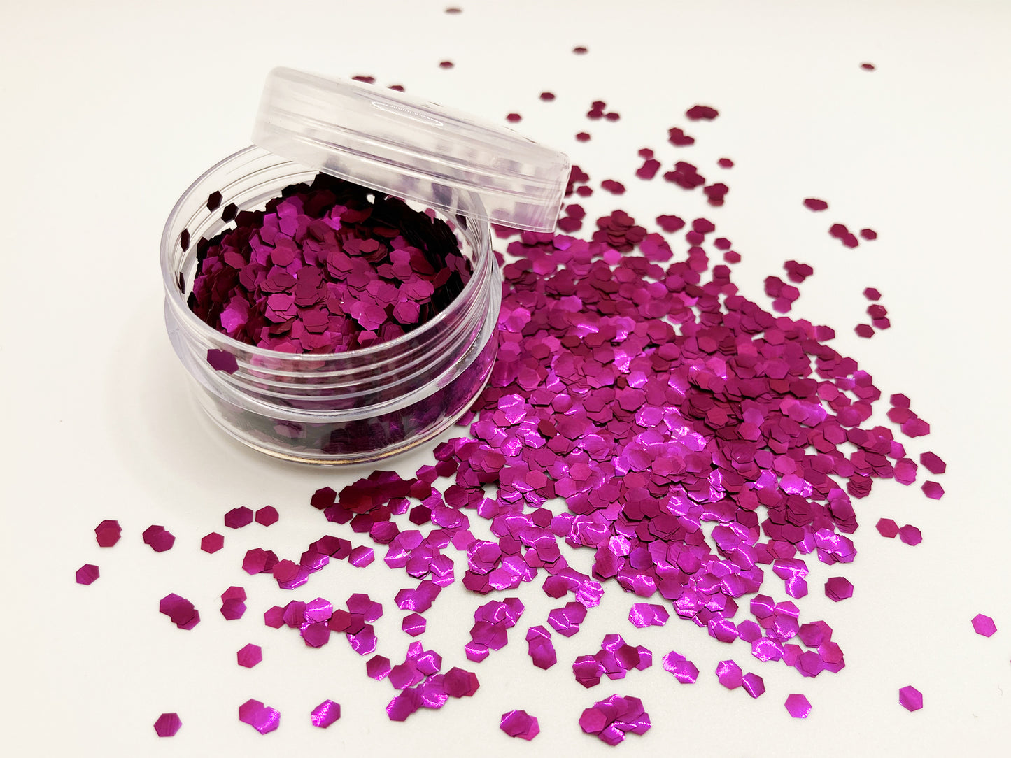 Chunky Purple: paarse biologisch afbreekbare festival glitters. Productiefout! - EcoGlitterWorld