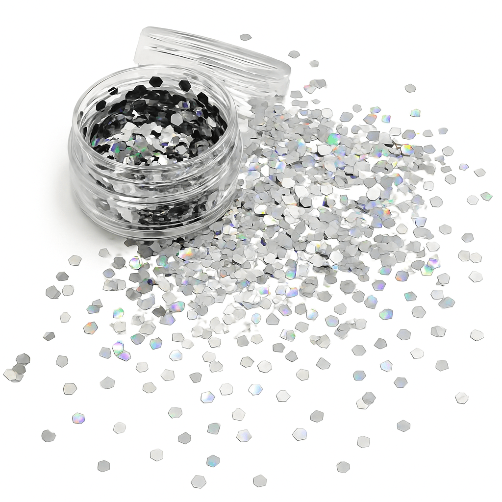 Chunky Holo: spiegel effect biologisch afbreekbare festival glitters - EcoGlitterWorld