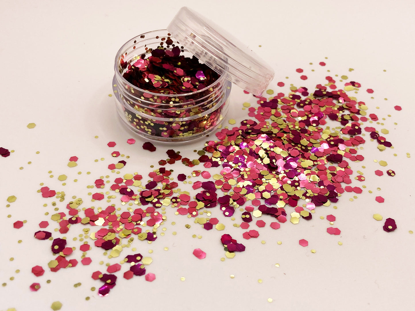 Glamour Mix: glittermix van biologisch afbreekbare festival glitters - EcoGlitterWorld