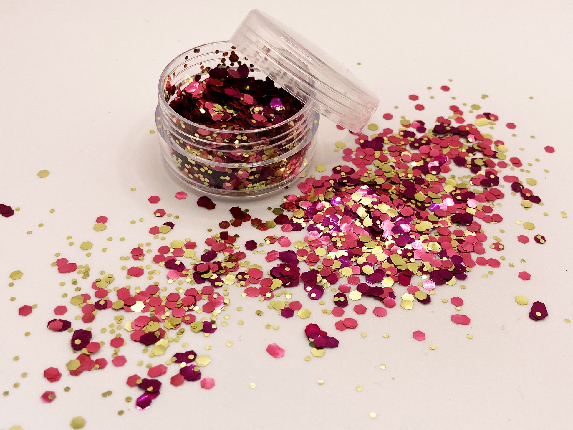 Glamour Mix: glittermix van biologisch afbreekbare festival glitters - EcoGlitterWorld