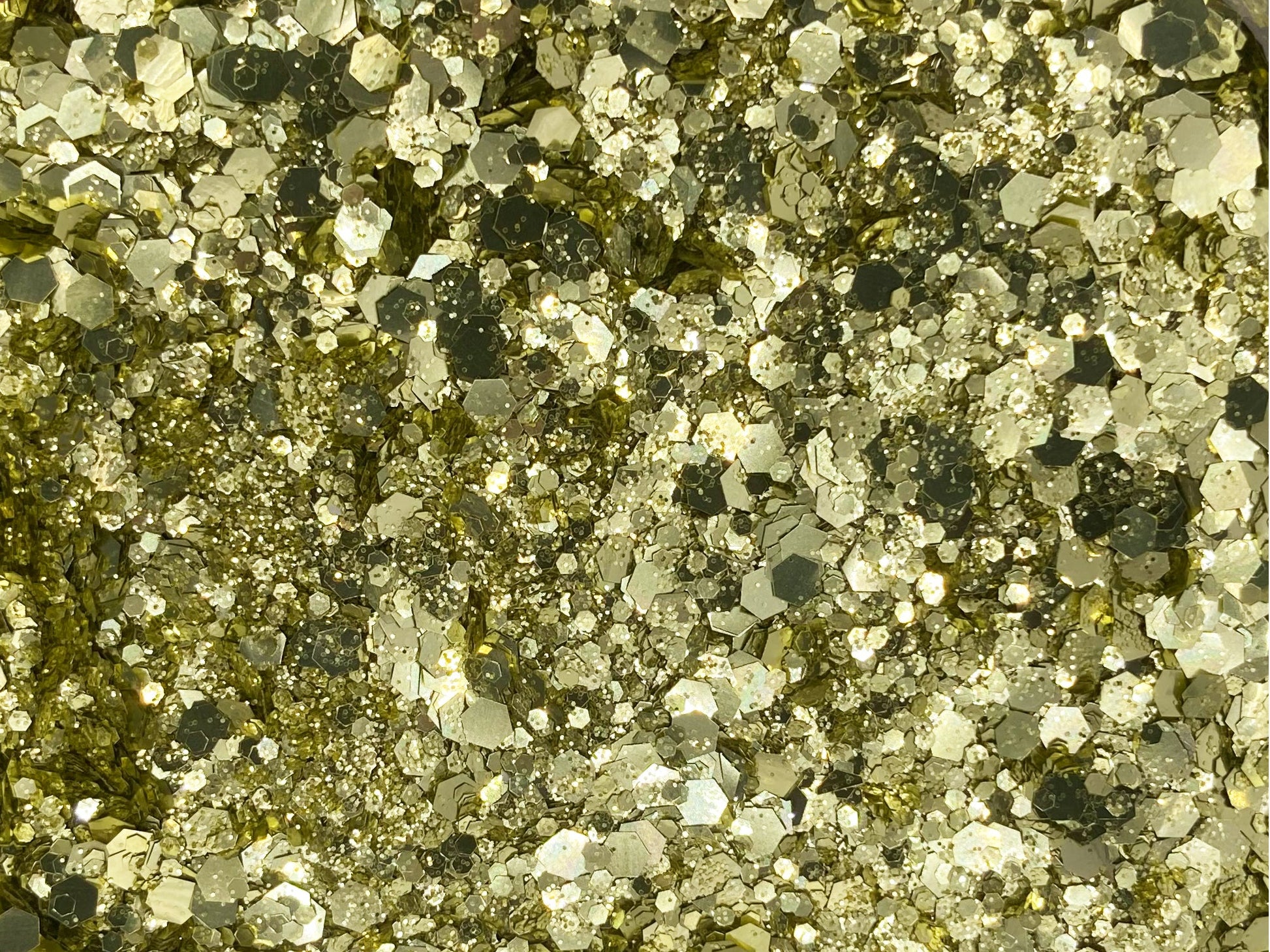 Gold Mix: glittermix van biologisch afbreekbare festival glitters - EcoGlitterWorld