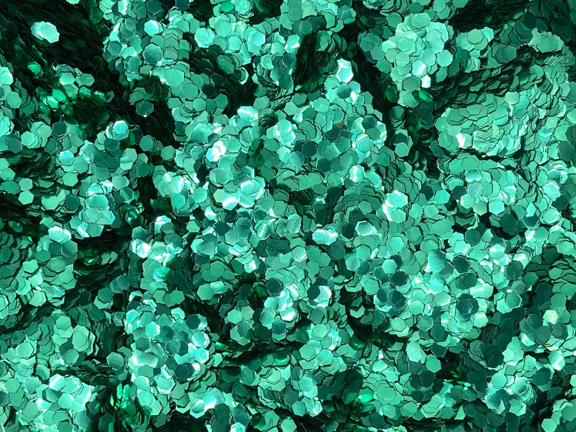 Chunky Green: groene biologisch afbreekbare festival glitters - EcoGlitterWorld